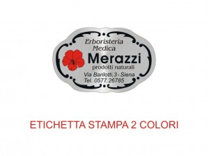 Etichette adesive per erboristerie, cosmetica, cosmesi (mm 33X21)  (cod.32M )